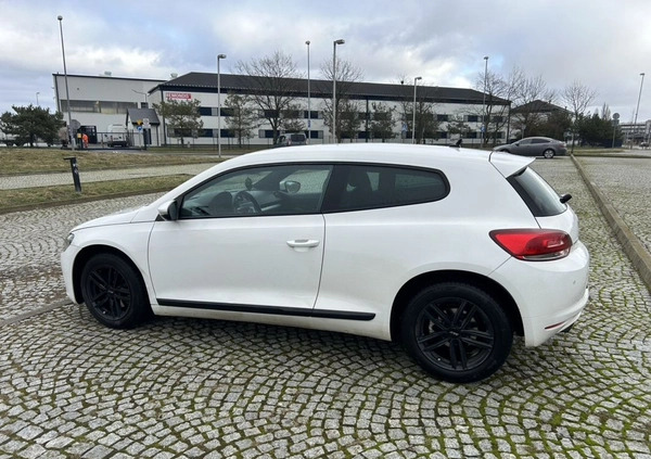 Volkswagen Scirocco cena 22500 przebieg: 238000, rok produkcji 2009 z Szczecin małe 79